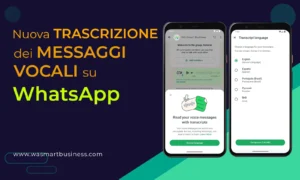 Nuova trascrizione dei messaggi vocali su WhatsApp