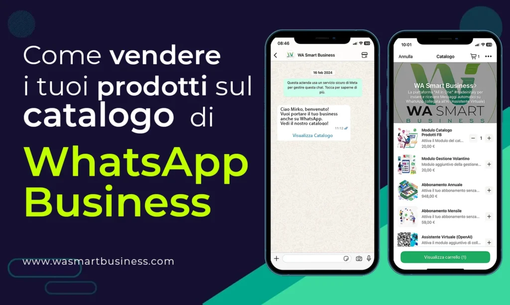 Come vendere i tuoi prodotti sul catalogo di WhatsApp Business - WA Smart Business